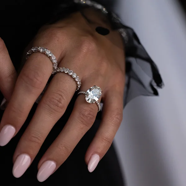 4 Stone Diamond Ring (4.01 ct H VVS Diamonds GIA) in White Gold – Beauvince  Jewelry