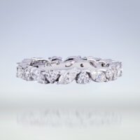 Round and Marquise Harmony Eternity Bands - Image 2