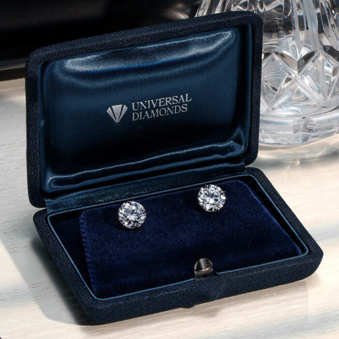 1.43 CTW Diamond Stud Earrings