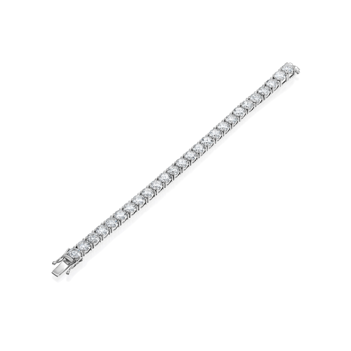 26 Carat Round Tennis Bracelet   - Image 2